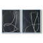 Série ABSTRACT DCV - reproduction encadrée de qualité supérieure - prête à être accrochée - aucun clou requis - aucun clou requis-108029765-108029762