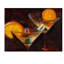 «Orange Martini Cocktail» par Galan, reproduction d'art sur toile tendue-30360786