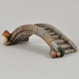 Decorative Fairy Garden Stone Bridge Statue