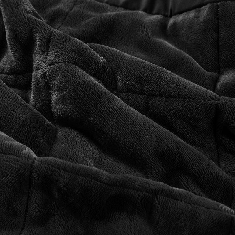 Couverture réversible en duvet HeiQ Smart, Lit simple, Noir