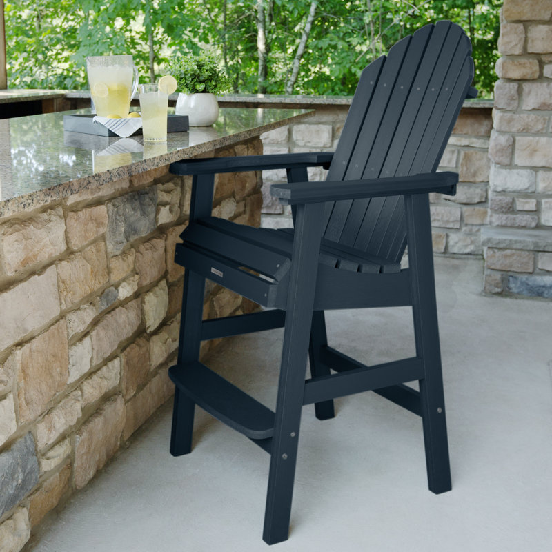Tabouret de bar 29,25 po Caicos, Bleu