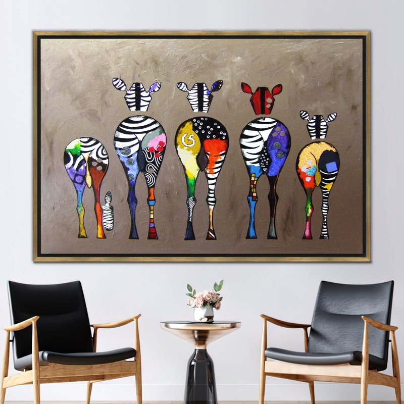 Print on Canvas, Gold Floater Framed, 80 cm H x 110 cm W