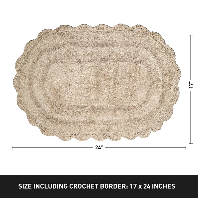 Casanova Non-Slip, 24" L x 17" W, Beige