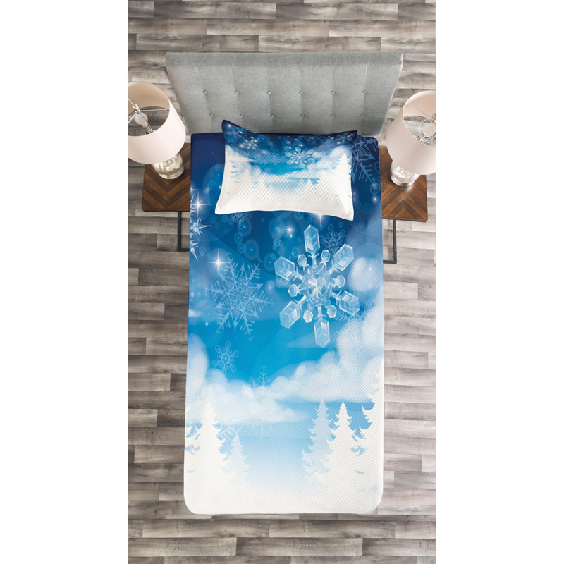 Traditional Polyester Coverlet, Twin Coverlet + 1 Sham