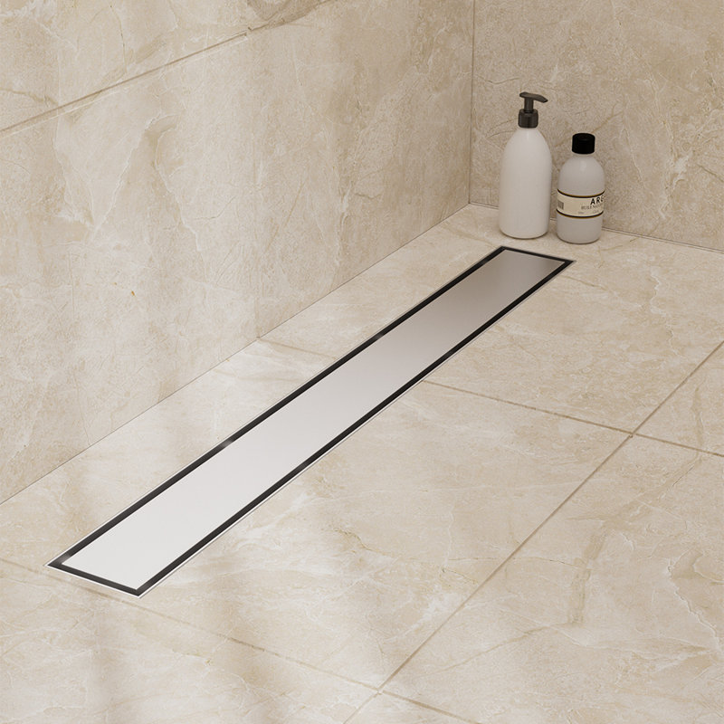 Living and Home 64cm Click Clack Drain, Silver