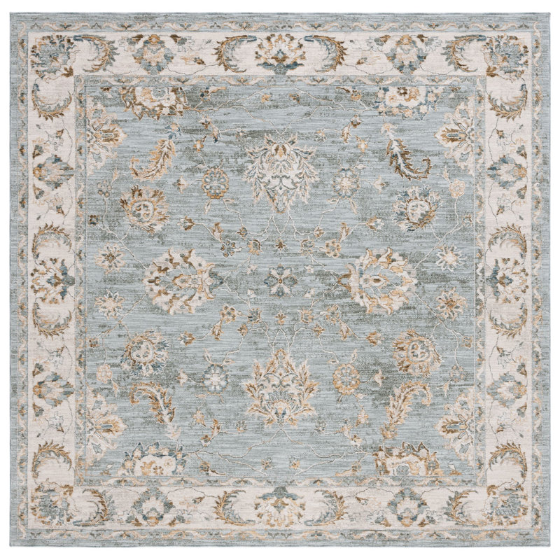 Hamilton Performance Oriental Rug, Square 6'7"