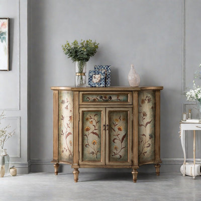 Armoire d'entrée en bois massif