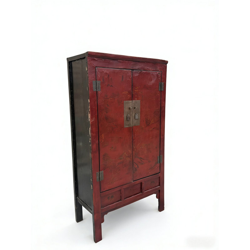 Armoire en orme rouge 80 po