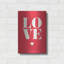 «Love» par GraphINC, art mural en métal-1208114531