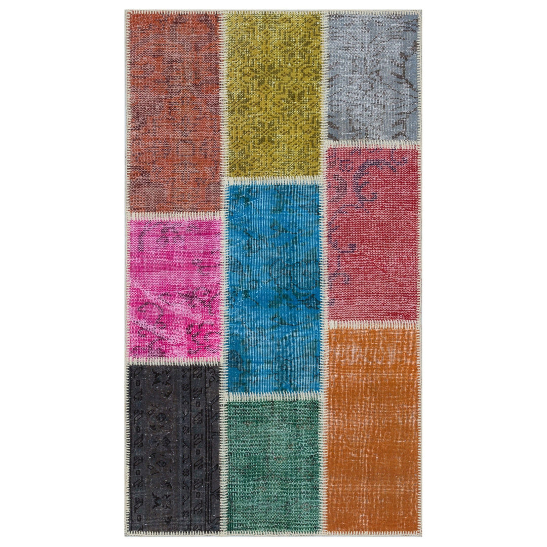 Round Tadeo Hand Knotted Area Rug