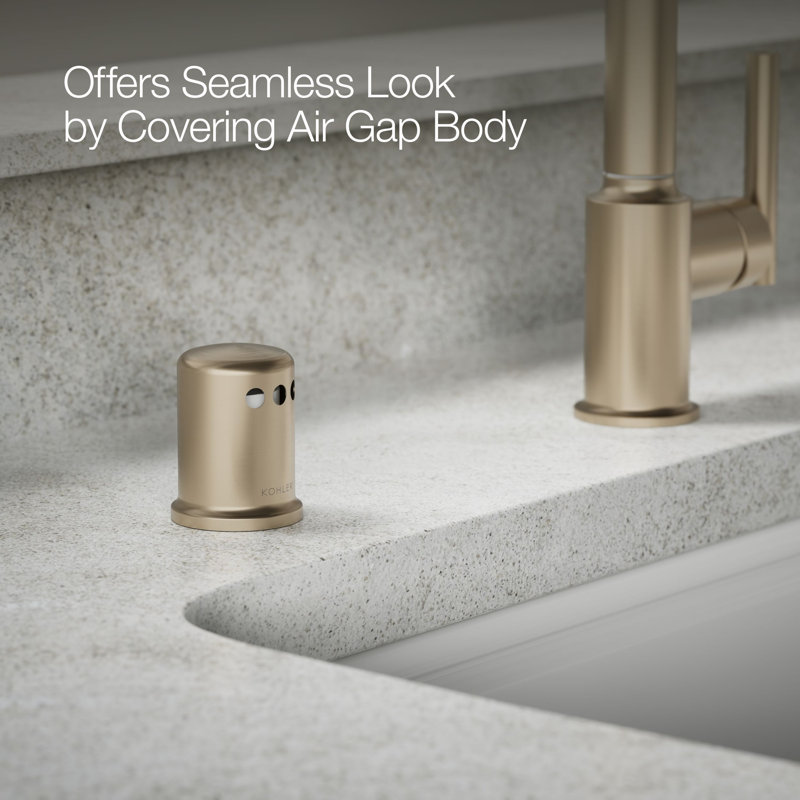 Air Gap Body with Cover, Vibrant Brushed Bronze
