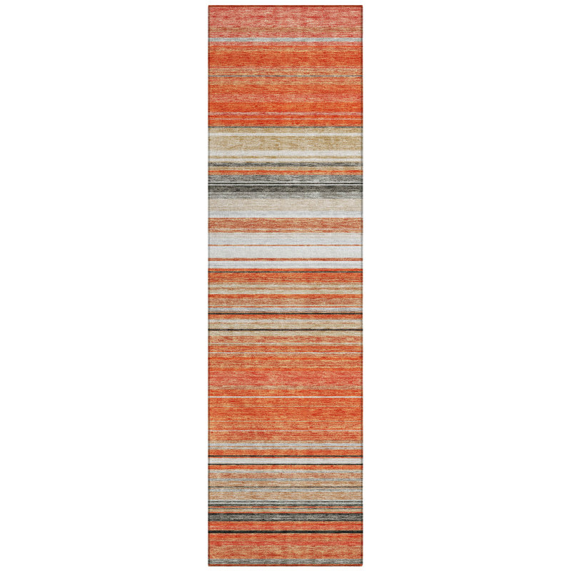 Tapis Chayden avec envers antidérapant, Tapis de couloir 2 pi 3 po x 7 pi 6 po