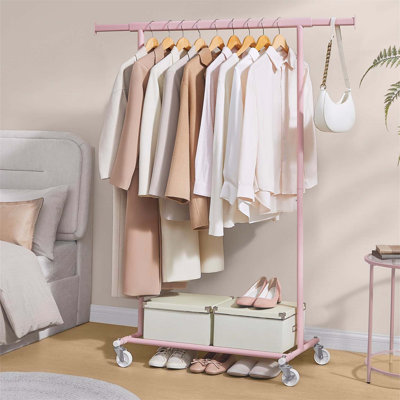 Bonville Adjustable Rolling Clothing Rack