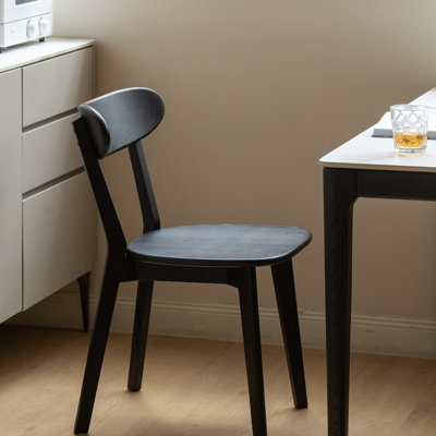 America 100% Dirt-free Wood Dining Chair Wooden FAS Grade Oak Wood