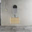 Meuble-lavabo mural avec lavabo d'art en céramique