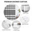 Bathroom Shower Curtain with 12 Hooks-1703636718
