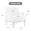 Iliana Armchair with Solid Wood Legs and Nailhead Trim-185311163
