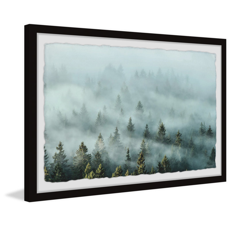Misty Morning Glaze by Marmont Hill - Single Picture Frame Print, 20cm H x 30cm W x 3.81cm D