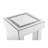 Mirrored Faux Diamonds End Table