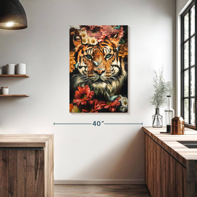 Brampt WK Tiger, 39" H x 26" W
