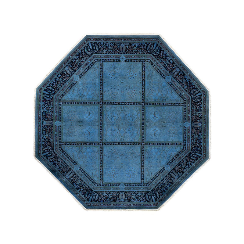 Cronius One-of-a-Kind 7' 1" X 7' 1" Hand Knotted Area Rug