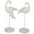 Artzt Polystone Bird Decorative Sculpture Set-2110014475-2110014474