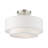 Areial Fabric Semi Flush Mount