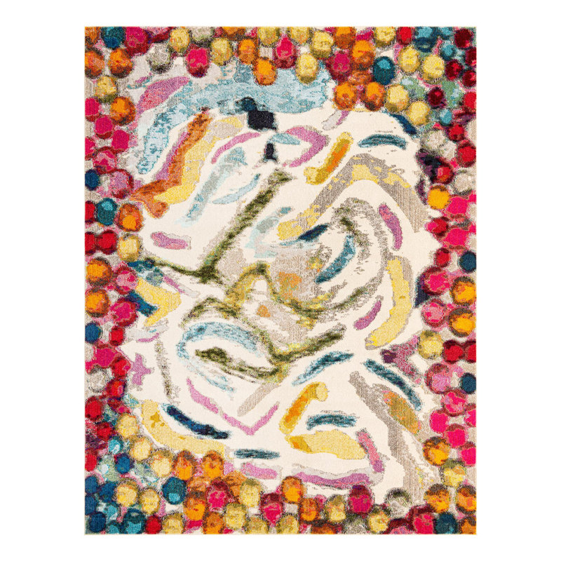 Washable Indoor Rug, Rectangle 7'10" x 10'