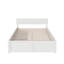 Lit plateforme en bois massif avec pied de lit et tiroirs de rangement Anndee-1226146293-1226146297