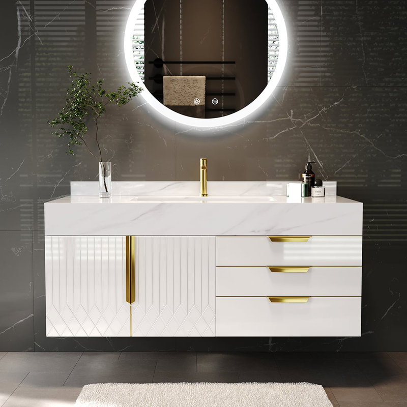 900mm Mount Single Vanity Unit