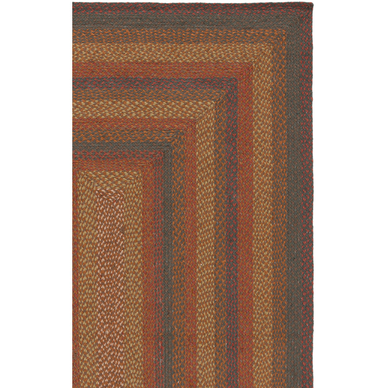 Indyah Flat Weave Jute Geometric Rug, Rectangle 3' x 5'