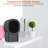 Grey Mini Desktop Fan Heater, Portable Personal Electric Space Heater Class, 2s Fast Heating Quiet Overheat Protection, For Home Office Kitchen Basement Garage Small Space