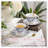 Bone china tea cup and saucer set