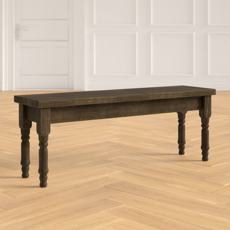 Valerie Solid Wood Bench, Bois de grange