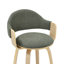 Swivel Upholstered Counter Stool-114210801-114210803