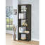 Stylish And Functional 5-Shelf Bookcase For Organized Storage And Decorative Display