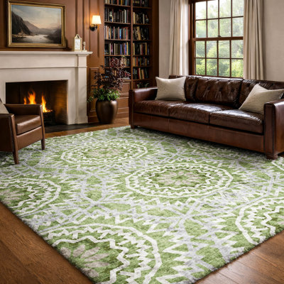 Tapis à poils longs lavable à la machine de qualité supérieure ADS619