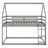 Low Bunk Bed, House Bed With Ladder