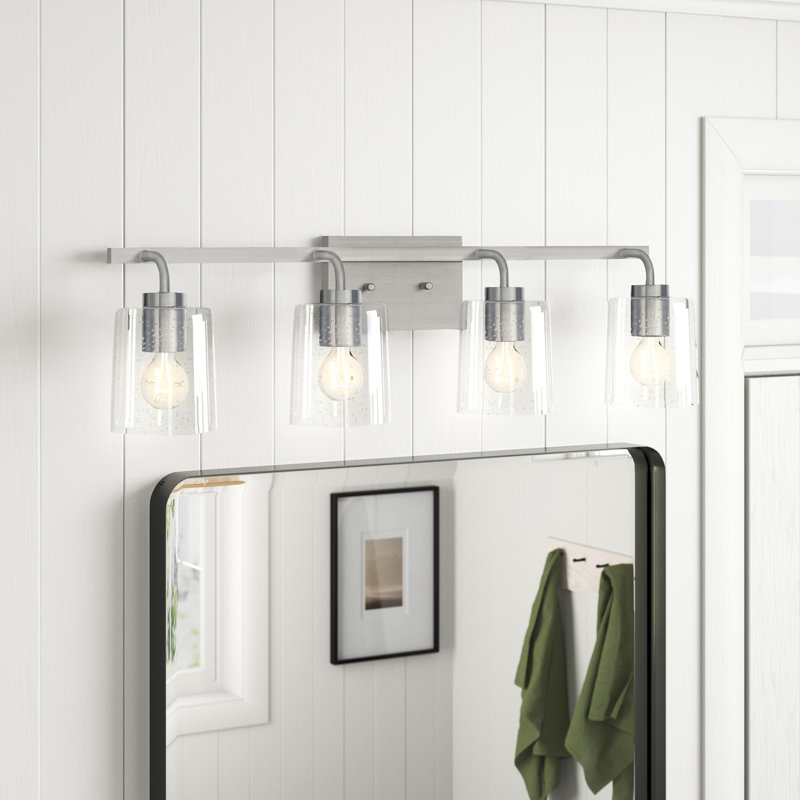 Babson 4 - Light Dimmable Vanity Light, Brushed Nickel