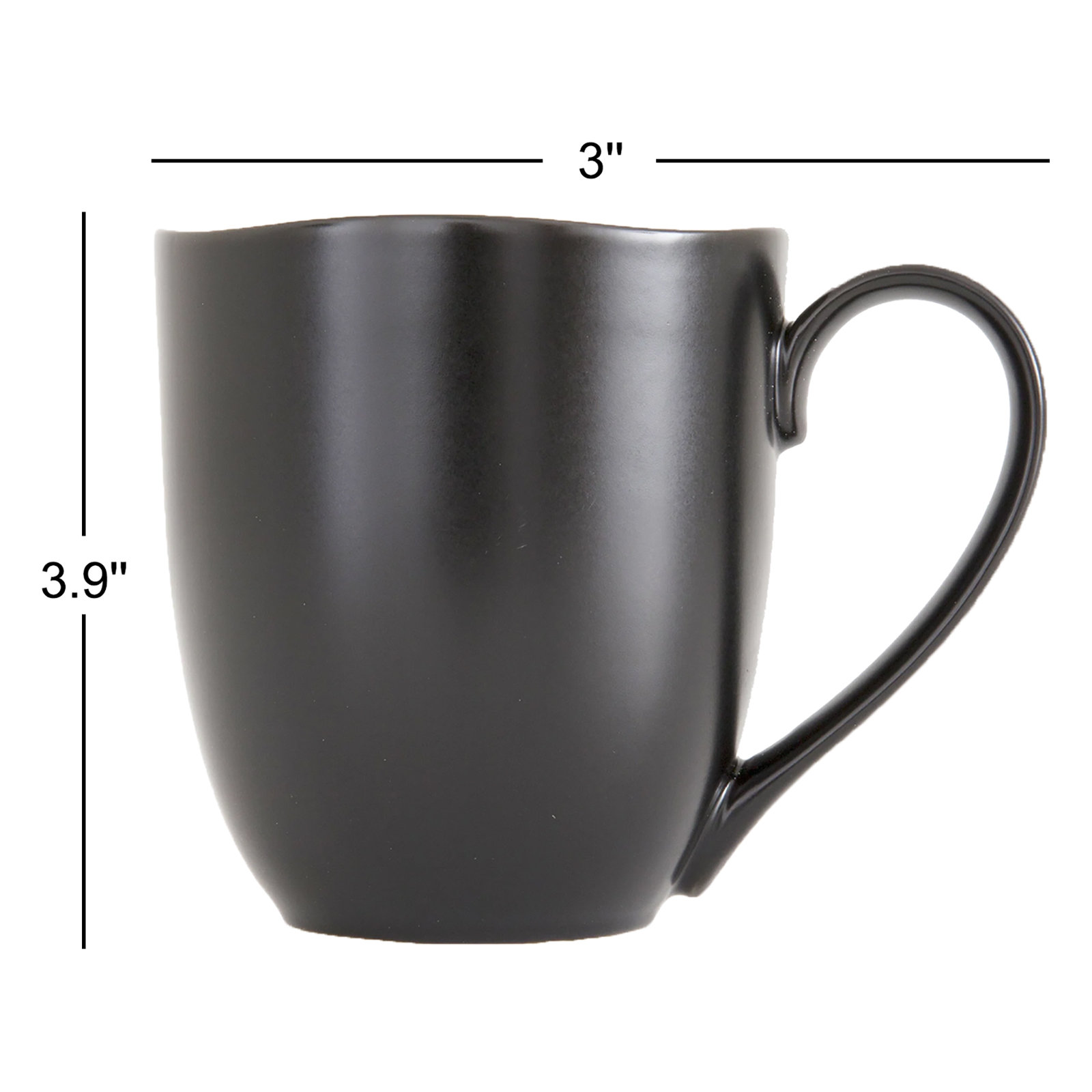 Heirloom Mug, Charcoal