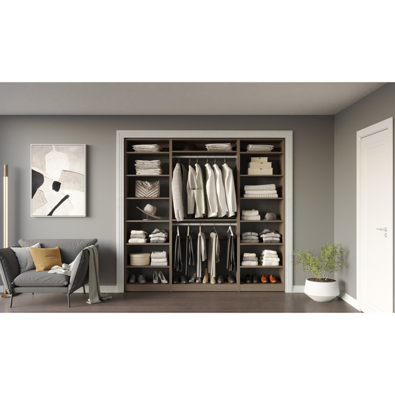 Ensembles de rangement pour système de placard, Blanc