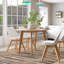 Klara Oval Solid Wood Base Dining Table