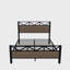 Structure de lit double, assemblage facile