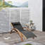 Chaise longue inclinable Barberine