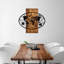Handmade Wall Decor on Solid Wood