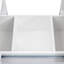 Table basse avec plateau coulissant, table centrale avec compartiment de rangement caché, table extensible pour le salon