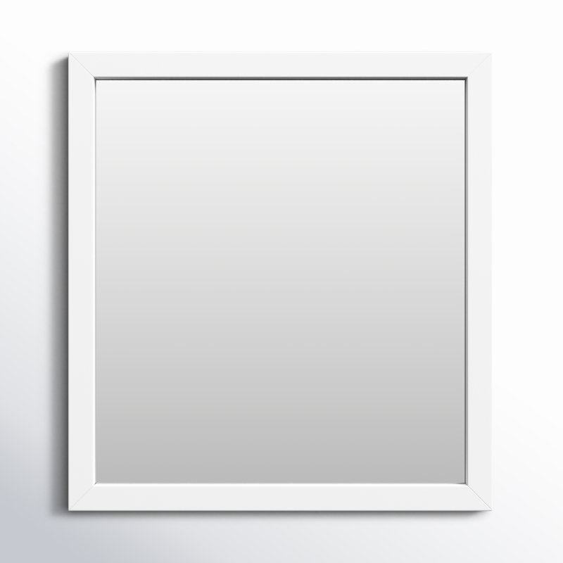 Capra Wood Rectangle Wall Mirror