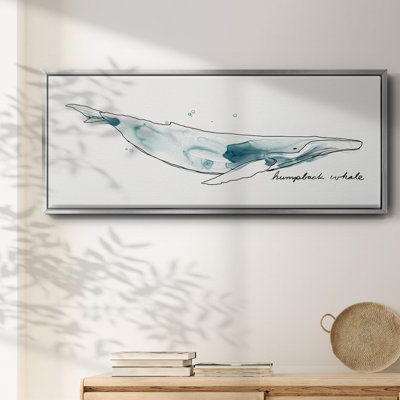 «Whale II», reproduction encadrée sur toile