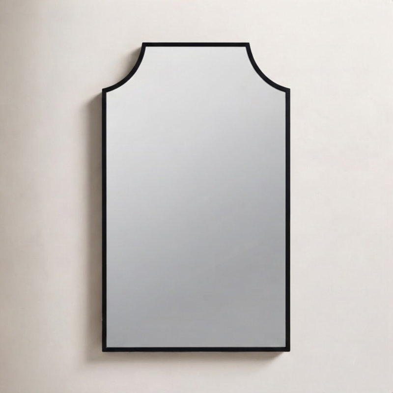 Simone Medicine Cabinet, Recess and Surface Mount,  Black