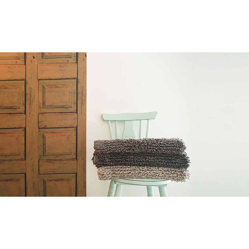 Twisted Bath Rug, 24" W x 39" L, Charcoal